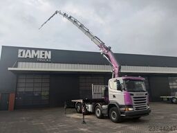 Scania G 450 8x2 FASSI F 820 RA.2.28 + JIB