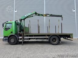 Renault HD260-20 PR OPEN LAADBAK MET HMF853 KRAAN / BLA...