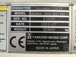 Mazak HCN 8800 II
