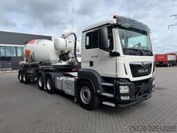 MAN TGS 33.460 6x4 +Mixeroplegger 12 m3 De Buf Euro 6