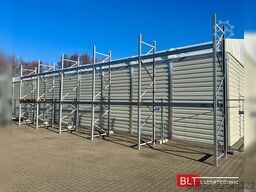100 lfm. Palettenregale für Außenbereich H: 4,5m , 3000 kg Fachlast , FVZ