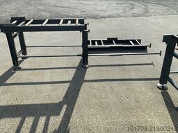 Table d'amenage à rouleaux pour scie 