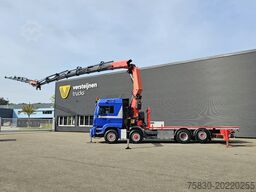 MAN TGS 35.500 8x4-6 / PALFINGER 92 t/m CRANE +JIB