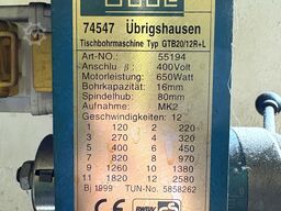 GÜDE GTB 20/12 R + L