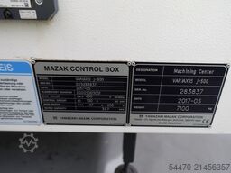 MAZAK VARIAXIS J-500