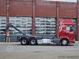 Scania R730 Topline 6x4 - 25t Mobas hooklift - Retarde...
