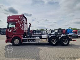Scania R730 Topline 6x4 - 25t Mobas hooklift - Retarde...
