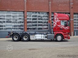 Scania R730 Topline 6x4 - 25t Mobas hooklift - Retarde...