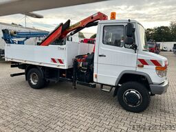MERCEDES-BENZ 815D Pritsche + PK7501 Kran Allrad 4x4