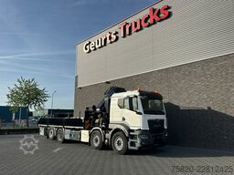MAN TGS 35.510 8X4H BL BAKWAGEN +HMF 7020 K7 KRAAN/...
