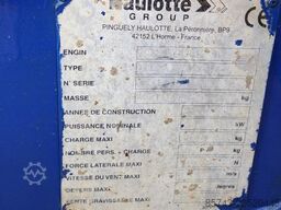 Haulotte H12SX Diesel, 4x4 Drive, 12m Working Height, 700kg