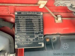 IVECO AS320S50 Baumaschinentransporter hydr. Rampe