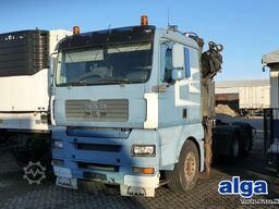 MAN 26.413/26.460 TGA 6x2, Kran Effer 335 5S, Klima