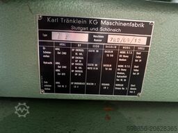 Prasa introligatorska / poligraficzna Karl Tränklein K.G. – dwustanowiskowa Prasa introligatorska / poligraficzna Karl Tränklein K.G. – dwustanowiskowa