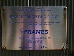 FRAMES Biogas Processing Plant Complete Biogas Pro