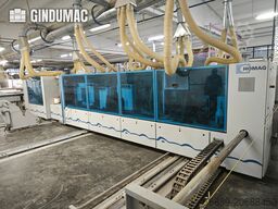 HOMAG WEEKE industrial production line for high-volume panel processing and edge-banding