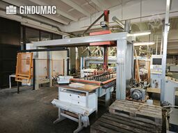 HOMAG WEEKE industrial production line for high-volume panel processing and edge-banding