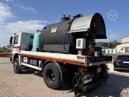 SCANIA P 93.220 Bitumen-Tank mit Asfaltstreuer