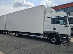 MAN TGA 15. 280 * KOFFER MIT SCHLAFKABINE & ANHÄNGER