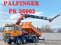 MAN 35.414 * PALFINGER PK 36002 +FUNK / 8x6