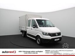 VOLKSWAGEN Crafter 35 DoKa 4MOTION *Pritsche+Plane* AHK 2,5