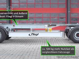 Fliegl 2-Achs Wechselanhänger ZWP 180 Mega-EL