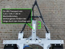 Fliegl 2-Achs Wechselanhänger ZWP 180 Jumbo-ZL