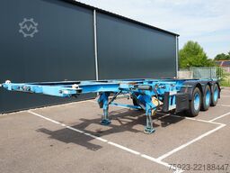 Groenewegen 3 Axle container chassis 20/30ft