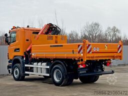 SCANIA G 360 * KIPPER 4,10m * PALFINGER PK 11002/ 4x4