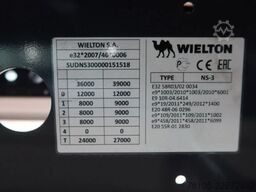Wielton 3 Asser. Gesloten met Dhollandia klep 2500 kg L...