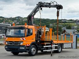 MERCEDES-BENZ ATEGO 1324 * HIAB 144 B - DUO + Bohrgerät * TOP