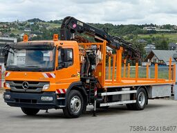 MERCEDES-BENZ ATEGO 1324 * HIAB 144 B - DUO + Bohrgerät * TOP