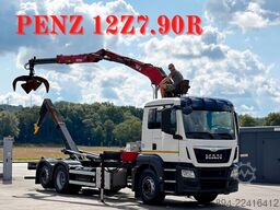 MAN TGS 26.400 Abrollkipper* PENZ 12Z7.90R* TOP
