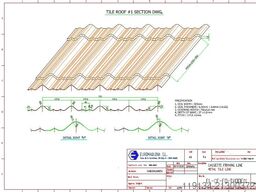 ILKWANG METAL SHEET PROFILING LINE FOR TILE ROOF PANELS