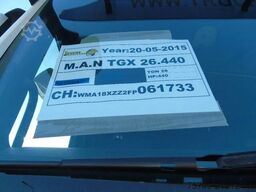 MAN TGX 26.440 + FASSI 455A.2.26 + EURO 6 +  6X2 + ...