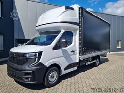Renault Master 35 Pritsche Schlafkab Schiebe Plane LUFTFEDER
