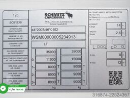 SCHMITZ CARGOBULL SKO FP 60 ThermoKing SLXi 300
