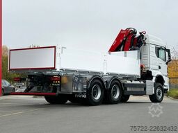 MAN TGS 33.520 6x6 BL Pritsche Kran Fassi F235A.2.24