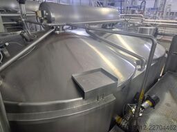 APV Curd Master 18,000 ltr Cheese Vats