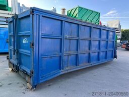 CONTAINER SCARRABILE USATO A CIELO APERTO CON GRU