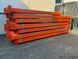 37 Lfm Palettenregal Meta H 5,5 m T 110 cm Auflast 3000 kg