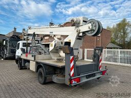 MERCEDES-BENZ 814 Atego mit Böcker Dachdecker Kran AK25-650