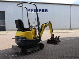 Wacker Neuson E08-01 Wacker Neuson mini excavator including 2 bu
