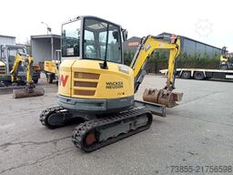Wacker Neuson EZ36 with 3 excavator buckets