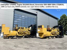 Notstromaggregat  Genset Caterpillar 1750HD 3512HD 