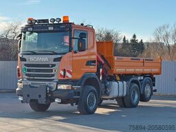 SCANIA G 360 * KIPPER 4,60m * PALFINGER PK 11002/ 6x6