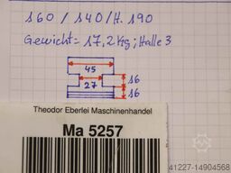 Forkardt** Breite 45 mm  schrägverzahnt