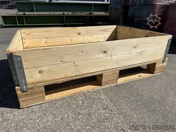 Holzausatzrahmen für Europalette 120x80x20 cm