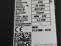 Man Occ standverwarming D4S Airtronic M 3,5KW MAN