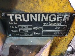 TRUNINGER 2 x 4 ton / 2 x 1200 kg. / 2 X 850 kg.